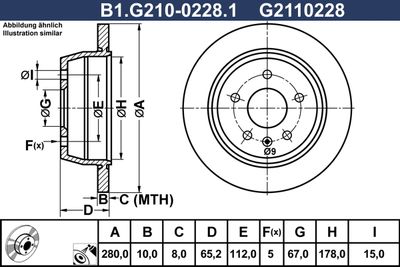 GALFER B1.G210-0228.1