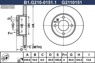 GALFER B1.G210-0151.1