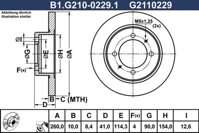 GALFER B1.G210-0229.1
