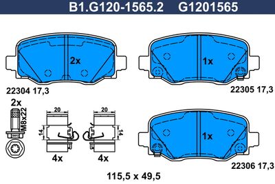 GALFER B1.G120-1565.2