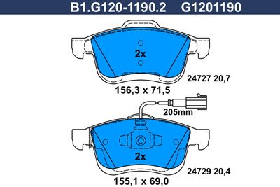 GALFER B1.G120-1190.2