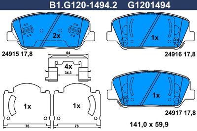 GALFER B1.G120-1494.2