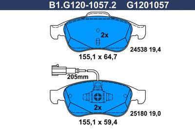 GALFER B1.G120-1057.2