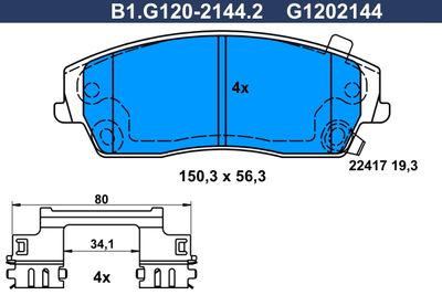 GALFER B1.G120-2144.2