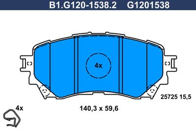 GALFER B1.G120-1538.2