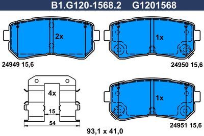 GALFER B1.G120-1568.2