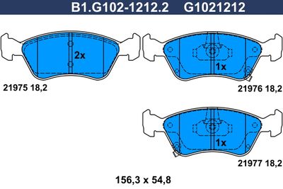 GALFER B1.G102-1212.2 GALFER B1.G102-1212.2