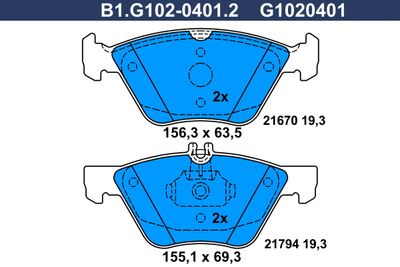 GALFER B1.G102-0401.2