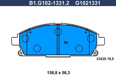 GALFER B1.G102-1331.2