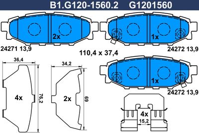 GALFER B1.G120-1560.2