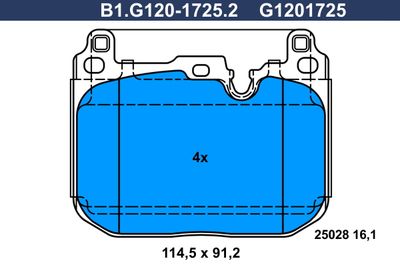 GALFER B1.G120-1725.2