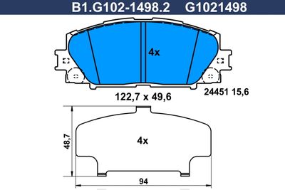 GALFER B1.G102-1498.2