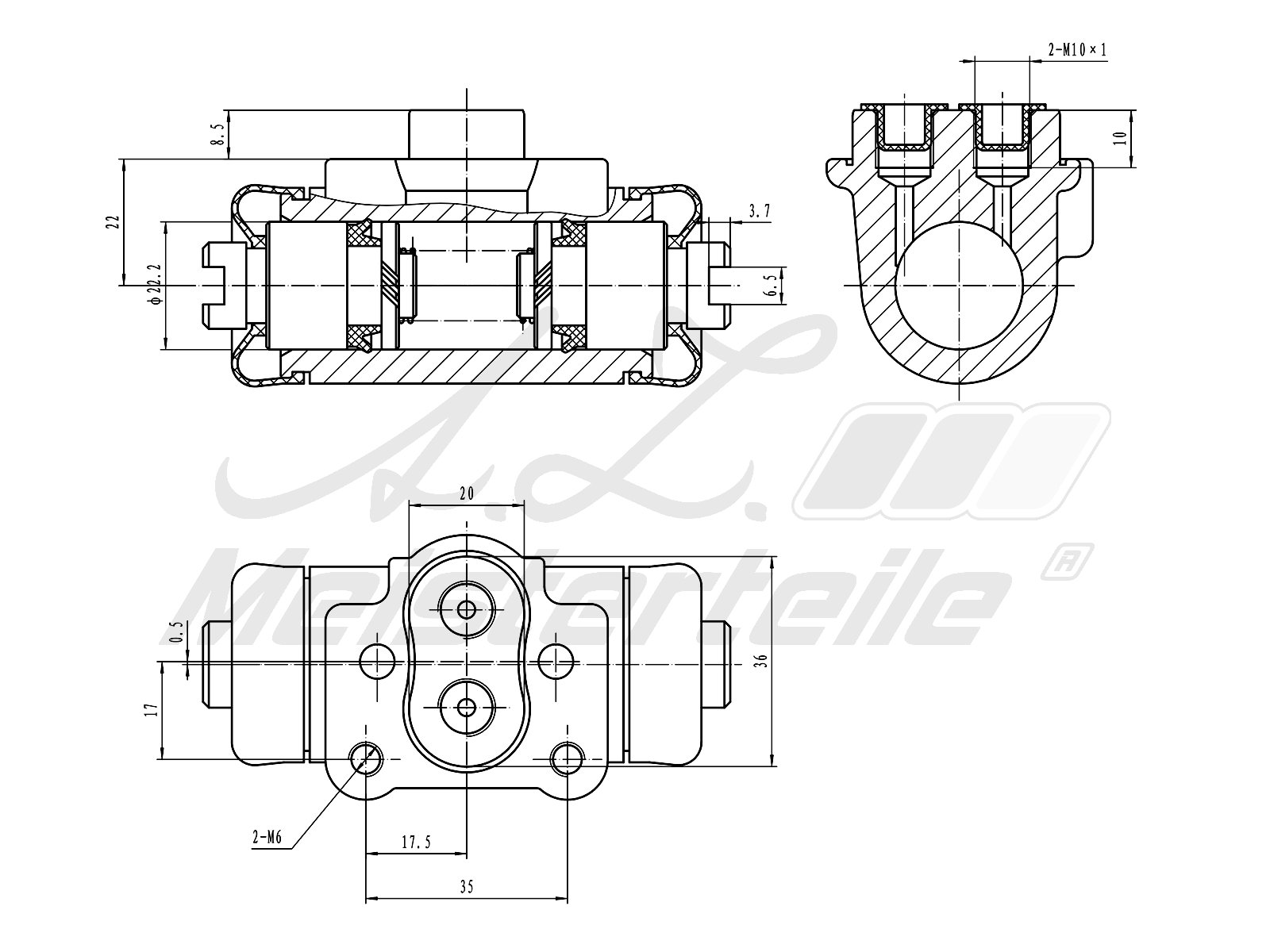 A.Z. Meisterteile AZMT-44-111-1128