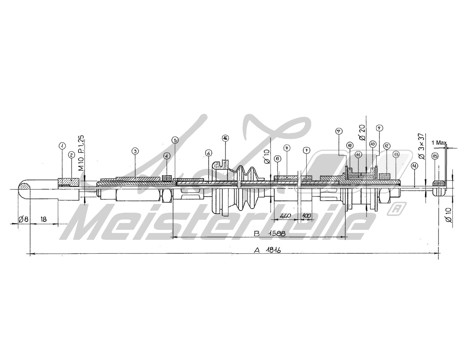 A.Z. Meisterteile AZMT-47-010-1243