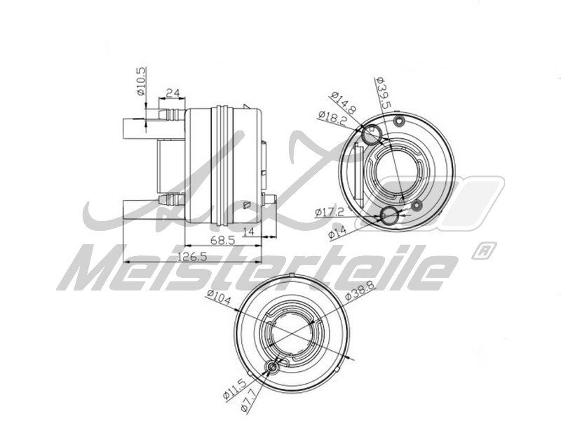 A.Z. Meisterteile AZMT-41-020-1436