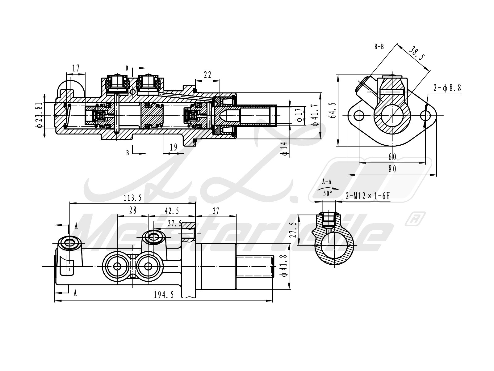 A.Z. Meisterteile AZMT-44-110-1084