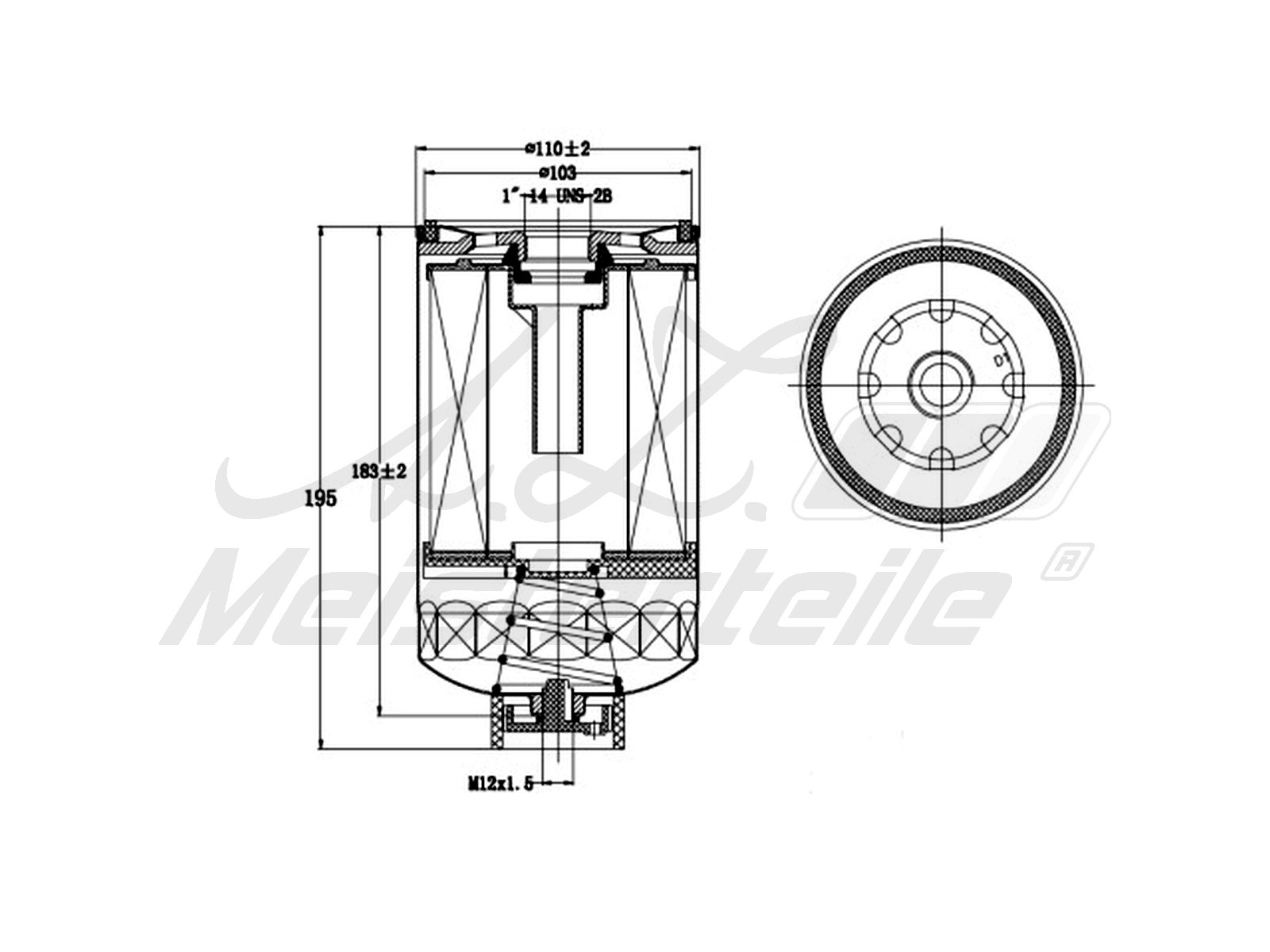 A.Z. Meisterteile AZMT-41-020-1405