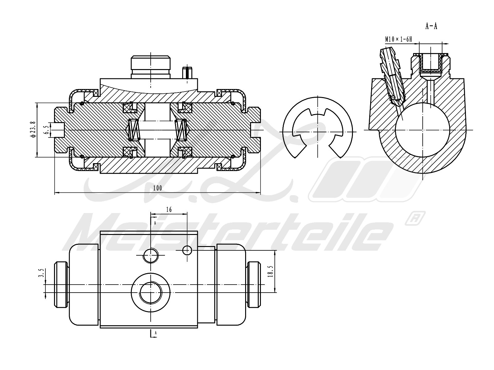 A.Z. Meisterteile AZMT-44-111-1133