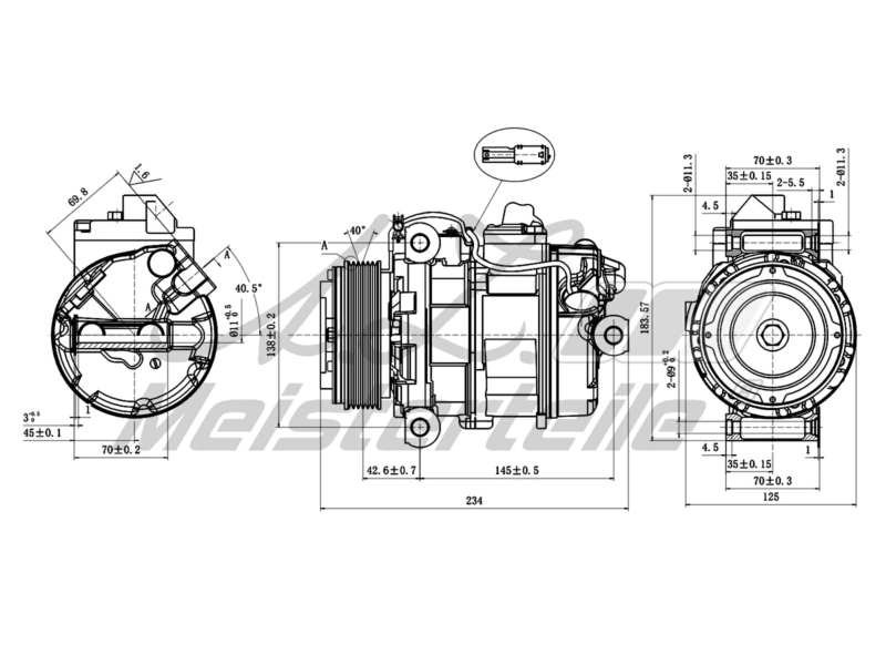 A.Z. Meisterteile AZMT-45-041-1123