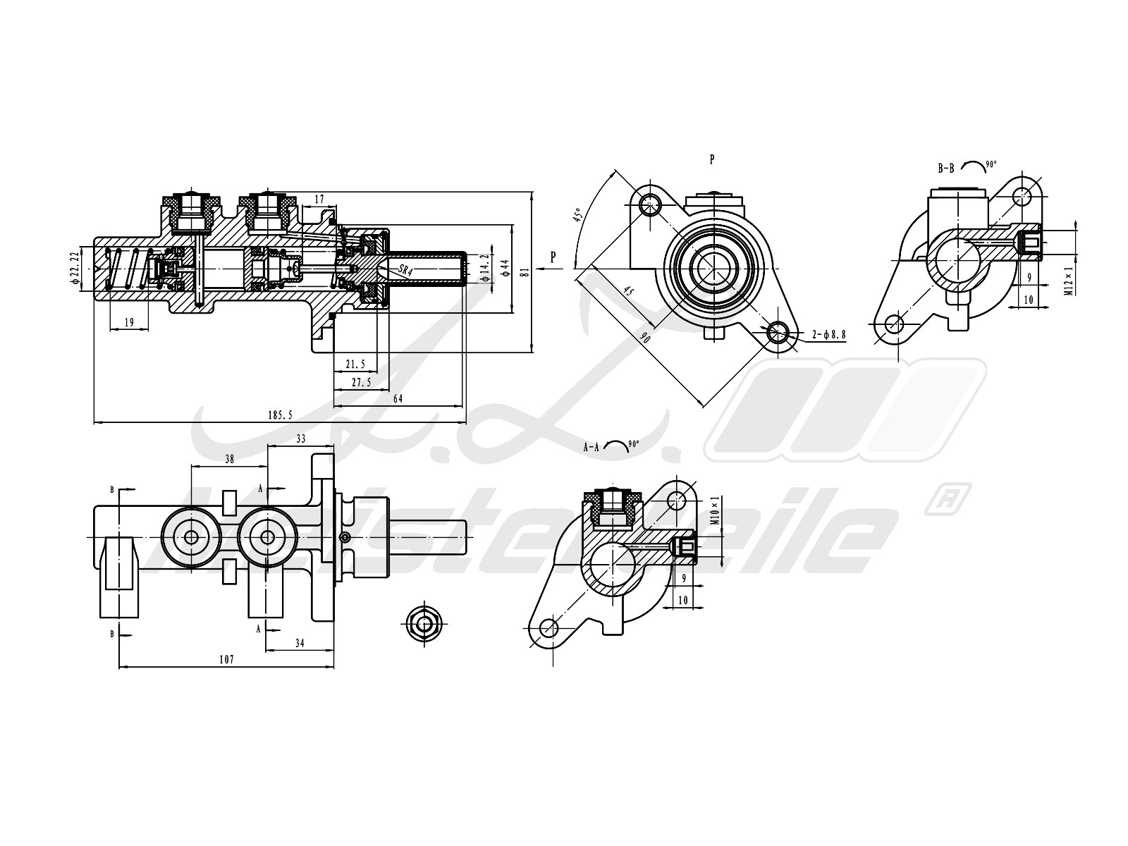 A.Z. Meisterteile AZMT-44-110-1044