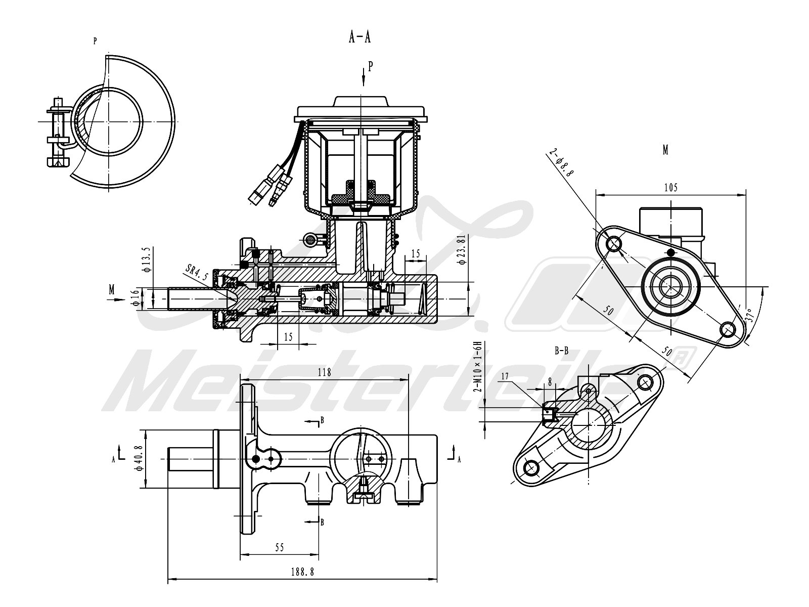 A.Z. Meisterteile AZMT-44-110-1128