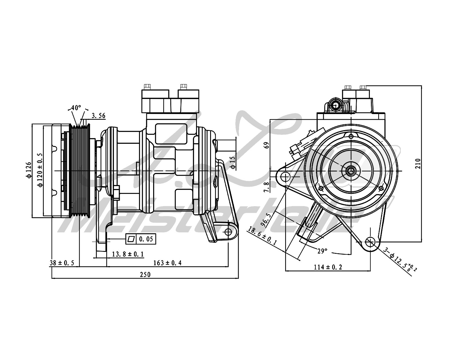 A.Z. Meisterteile AZMT-45-041-1052