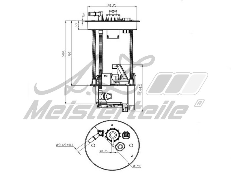 A.Z. Meisterteile AZMT-41-020-1450