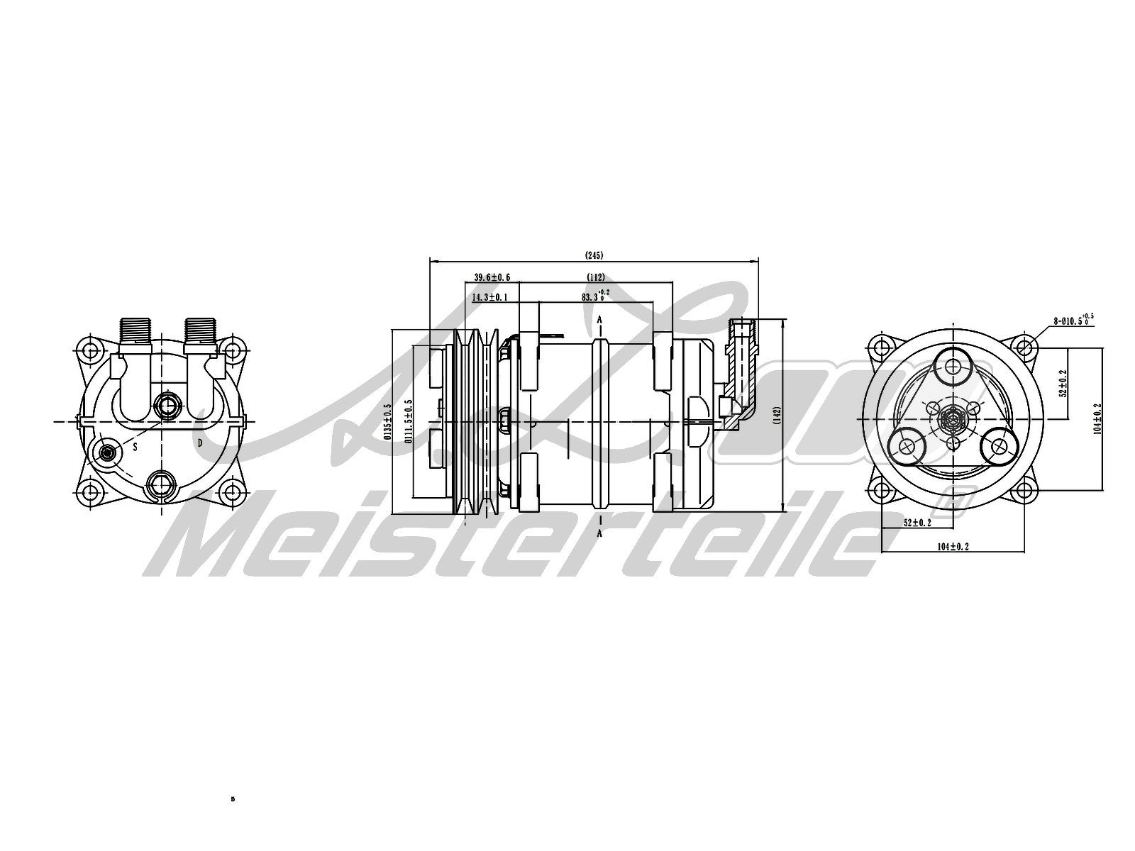 A.Z. Meisterteile AZMT-45-041-1091