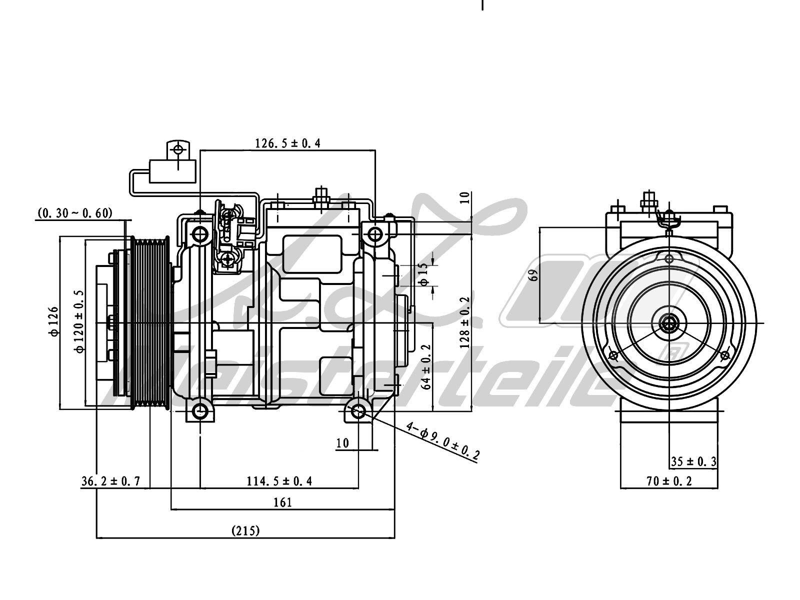 A.Z. Meisterteile AZMT-45-041-1062