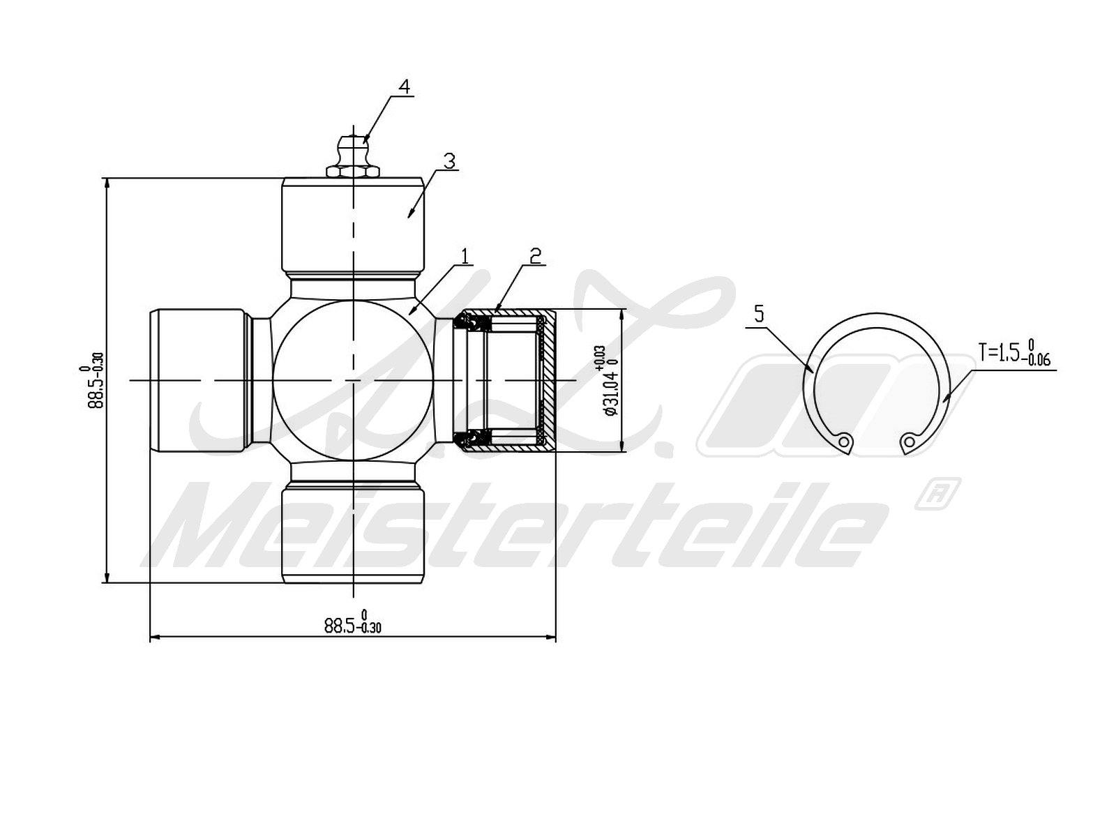 A.Z. Meisterteile AZMT-42-041-1053