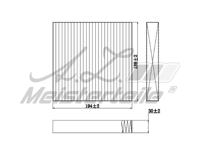 A.Z. Meisterteile AZMT-41-010-1711