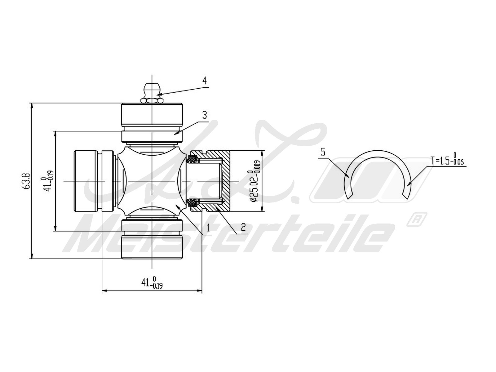 A.Z. Meisterteile AZMT-42-041-1041