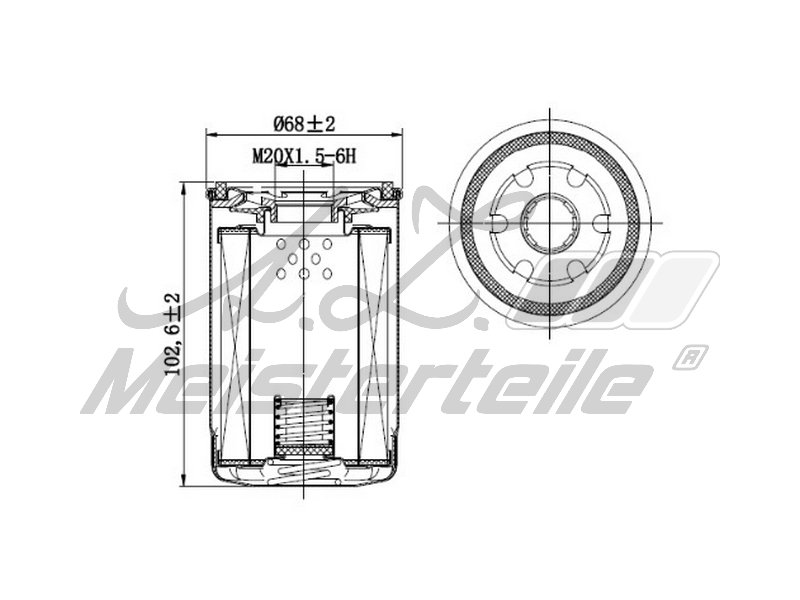 A.Z. Meisterteile AZMT-41-040-1333