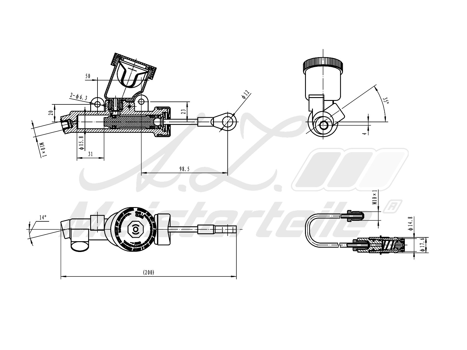 A.Z. Meisterteile AZMT-47-030-1086 A.Z. Meisterteile AZMT-47-030-1086