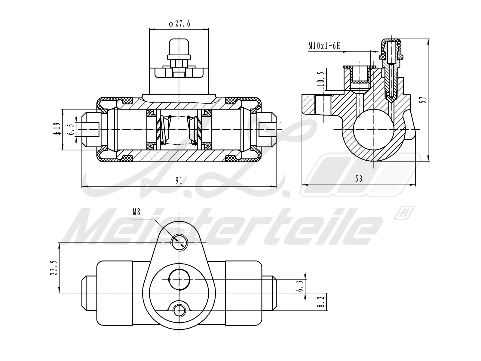 A.Z. Meisterteile AZMT-44-111-1125