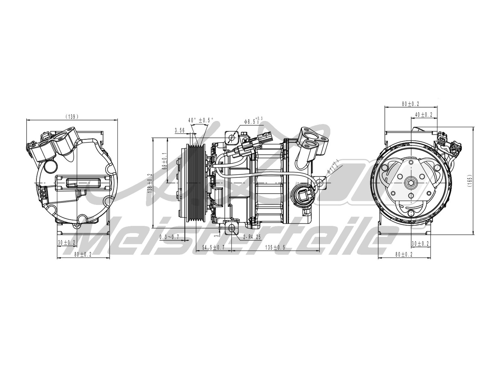 A.Z. Meisterteile AZMT-45-041-1105