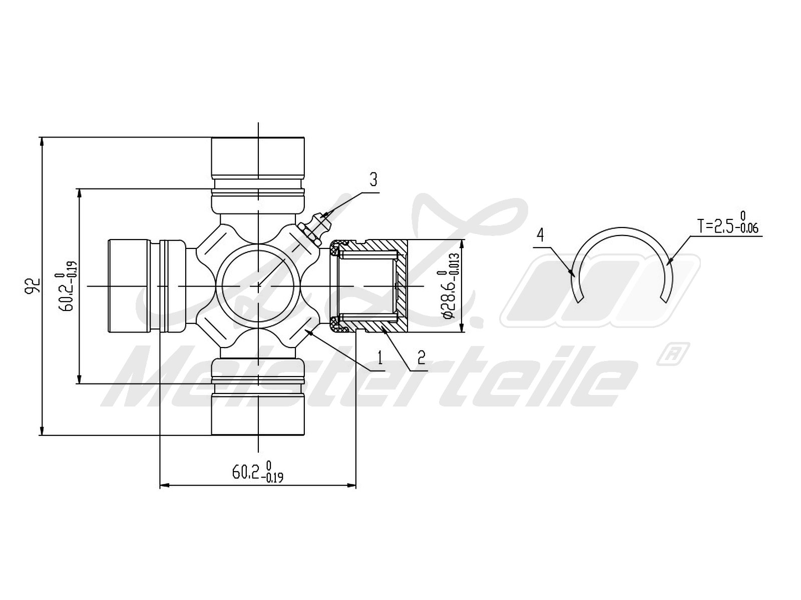 A.Z. Meisterteile AZMT-42-041-1021