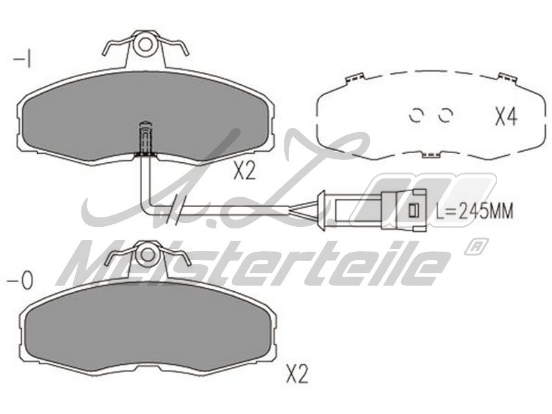 A.Z. Meisterteile AZMT-44-022-2343