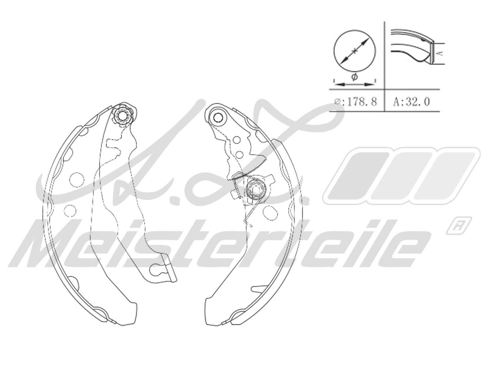 A.Z. Meisterteile AZMT-44-026-1200