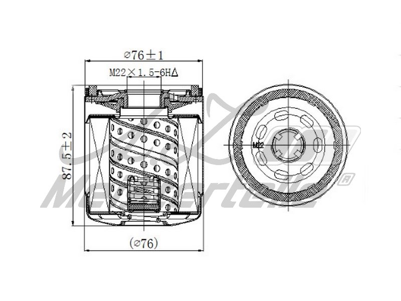 A.Z. Meisterteile AZMT-41-040-1334