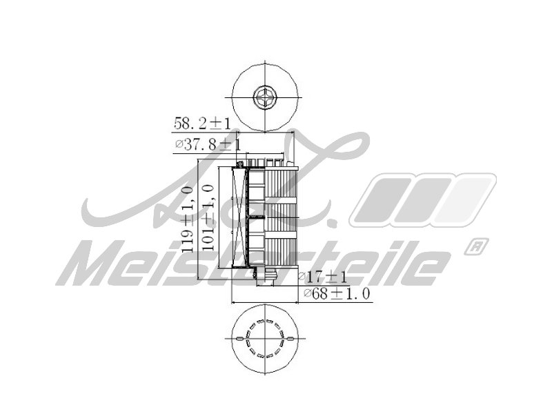 A.Z. Meisterteile AZMT-41-040-1341