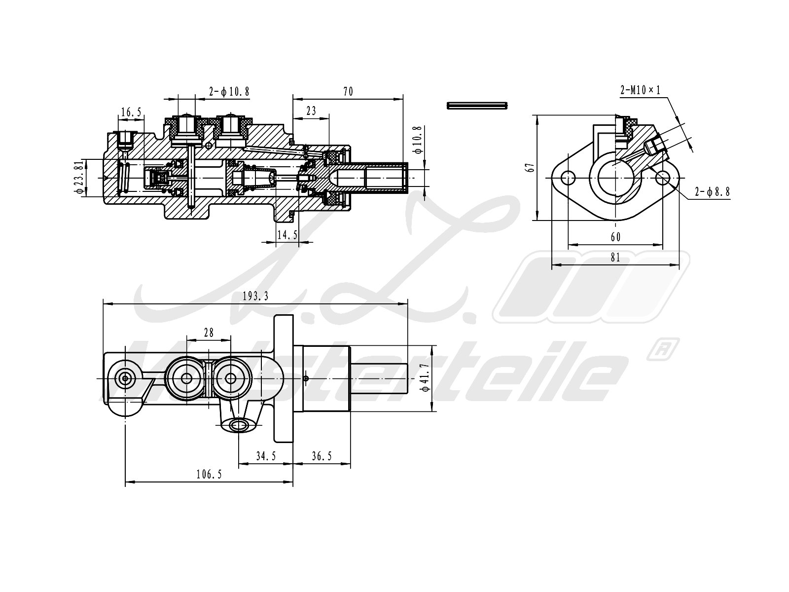 A.Z. Meisterteile AZMT-44-110-1041