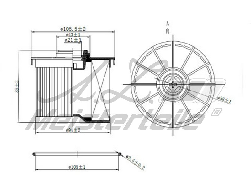 A.Z. Meisterteile AZMT-41-020-1474