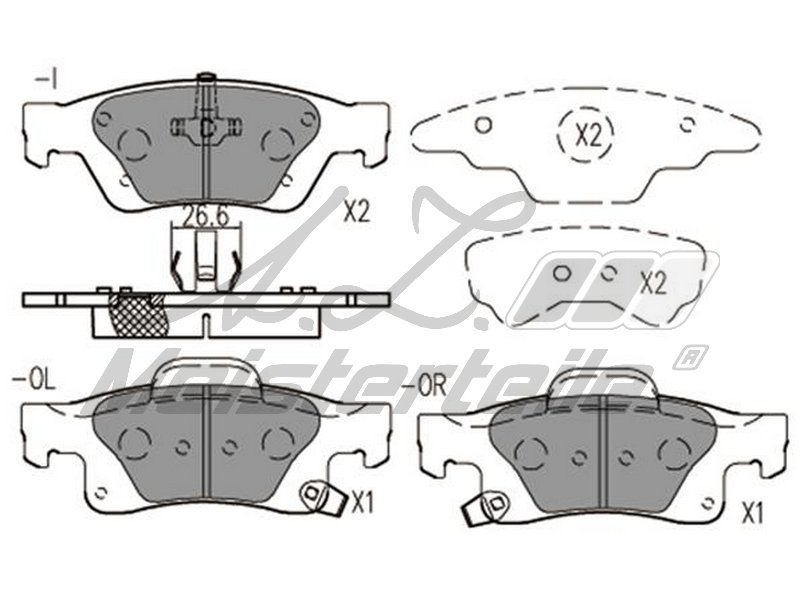 A.Z. Meisterteile AZMT-44-022-1809