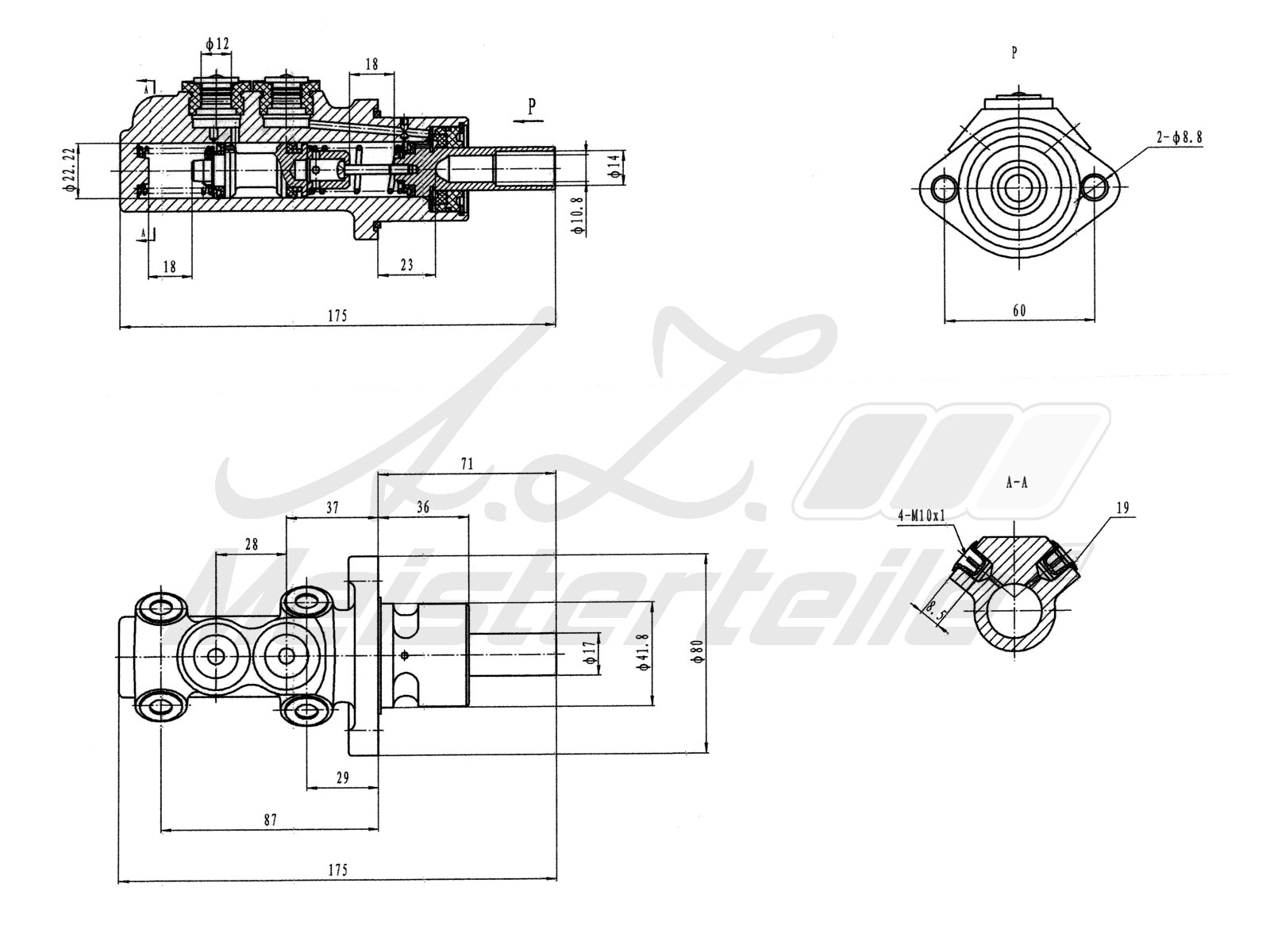 A.Z. Meisterteile AZMT-44-110-1032