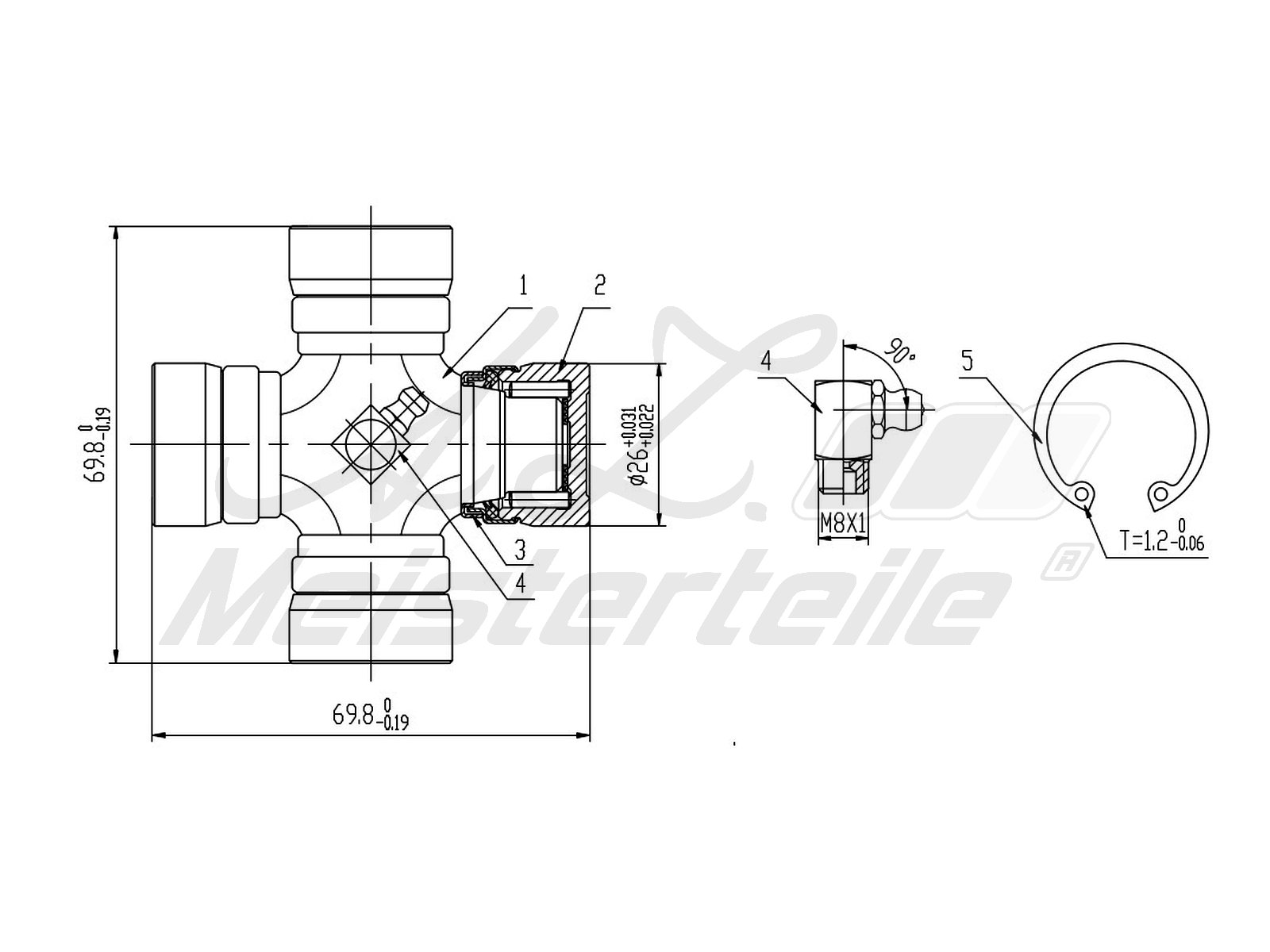 A.Z. Meisterteile AZMT-42-041-1061
