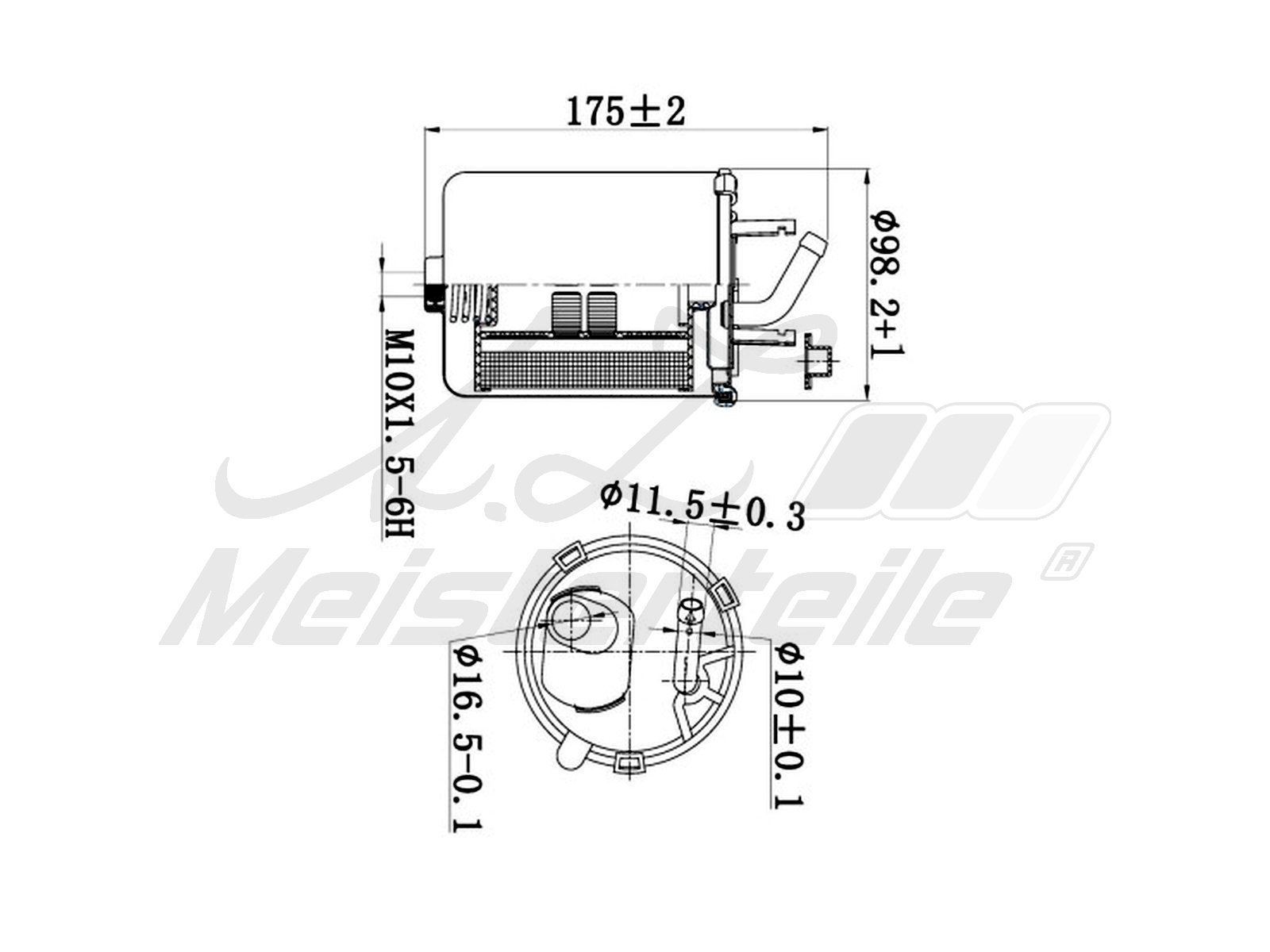 A.Z. Meisterteile AZMT-41-020-1410