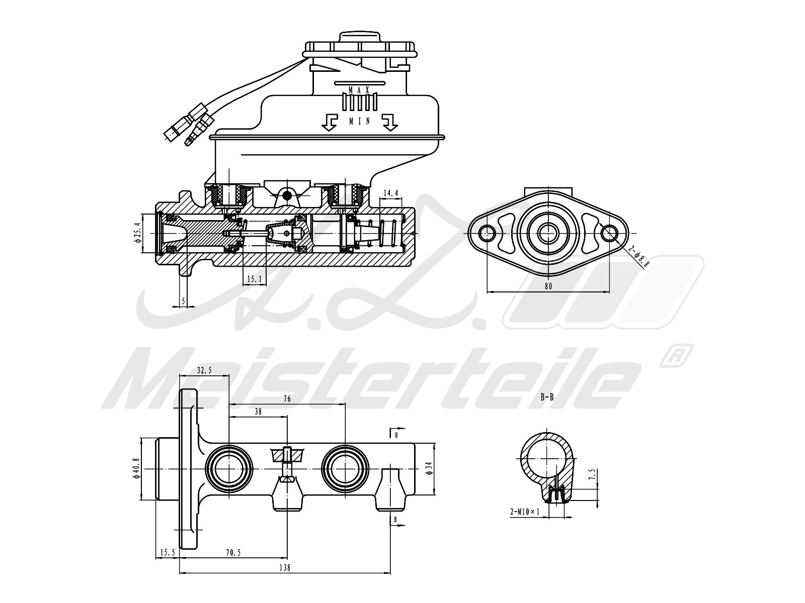 A.Z. Meisterteile AZMT-44-110-1121