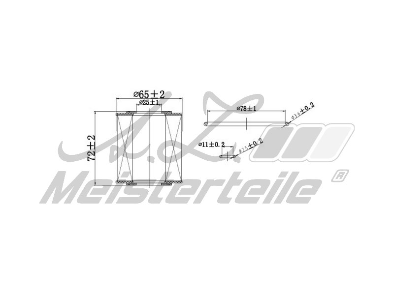 A.Z. Meisterteile AZMT-41-040-1325