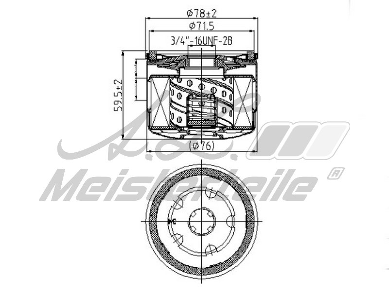 A.Z. Meisterteile AZMT-41-040-1351